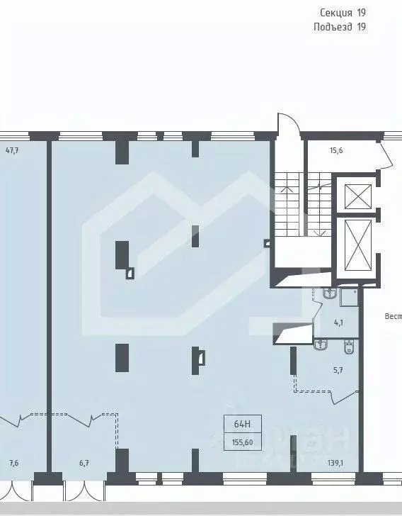 Торговая площадь в Московская область, Мытищи Мытищи Парк жилой ... - Фото 2