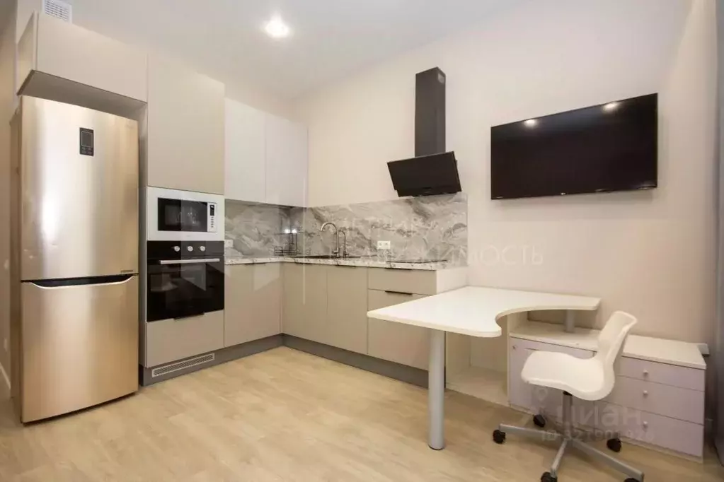 Студия Тюменская область, Тюмень ул. Евгения Войнова, 7 (37.0 м) - Фото 0