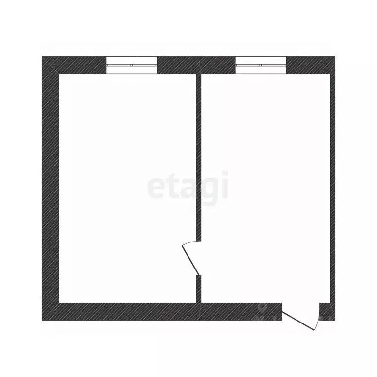 Комната Белгородская область, Белгород Преображенская ул., 78а (18.8 ... - Фото 2