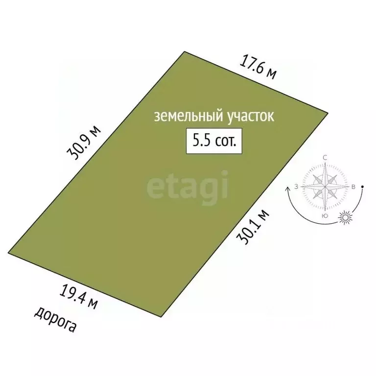 Участок в Калининградская область, Багратионовский муниципальный ... - Фото 1