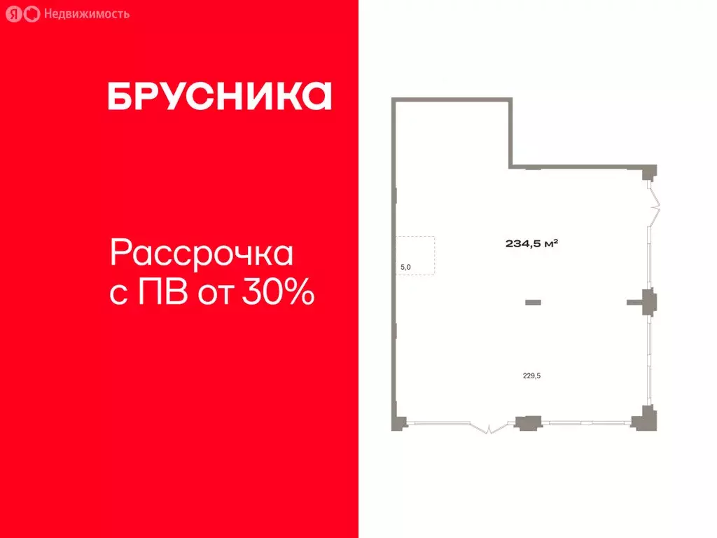 Помещение свободного назначения (234.5 м) - Фото 1