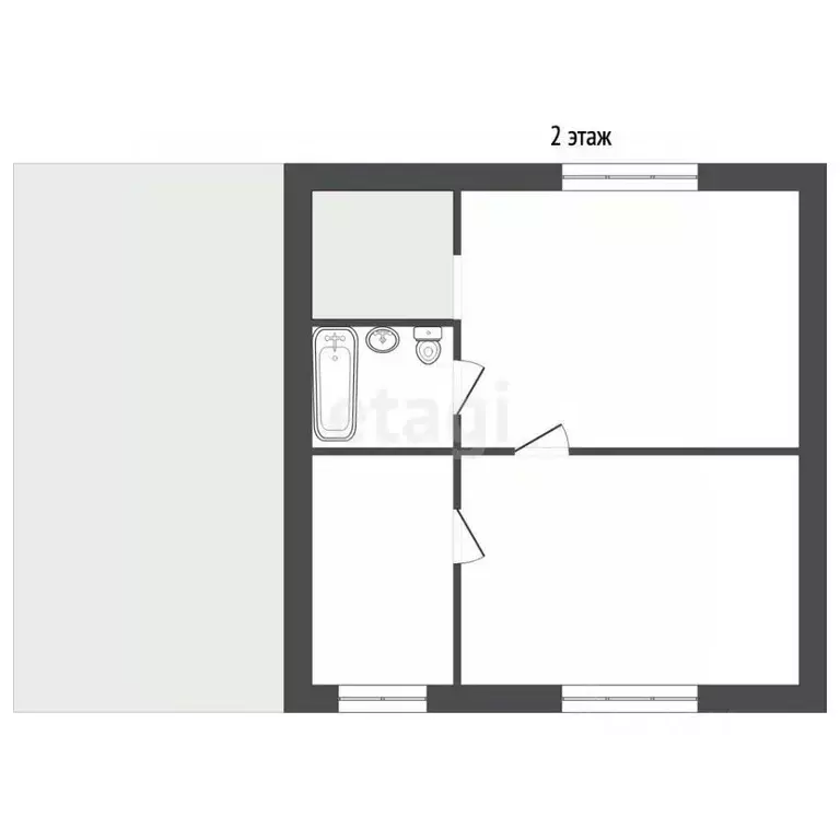 Дом в Владимирская область, Муром д. Макаровка, ул. Большая Макаровка, ... - Фото 2