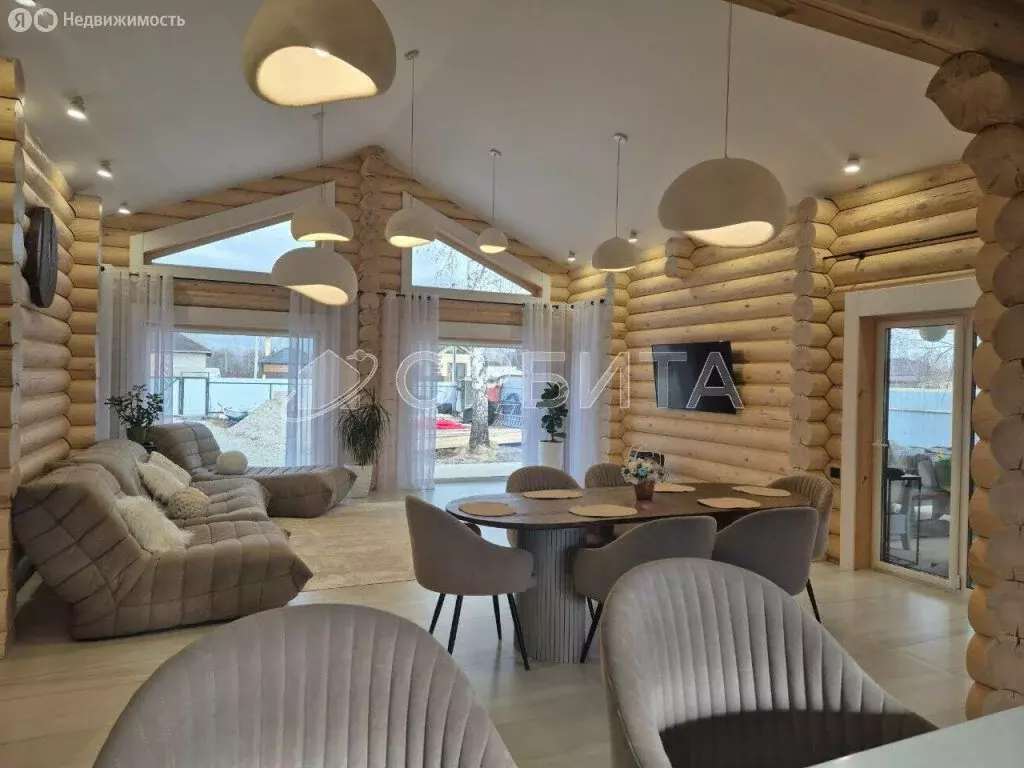 Дом в Тюменский район, деревня Решетникова (144 м) - Фото 0