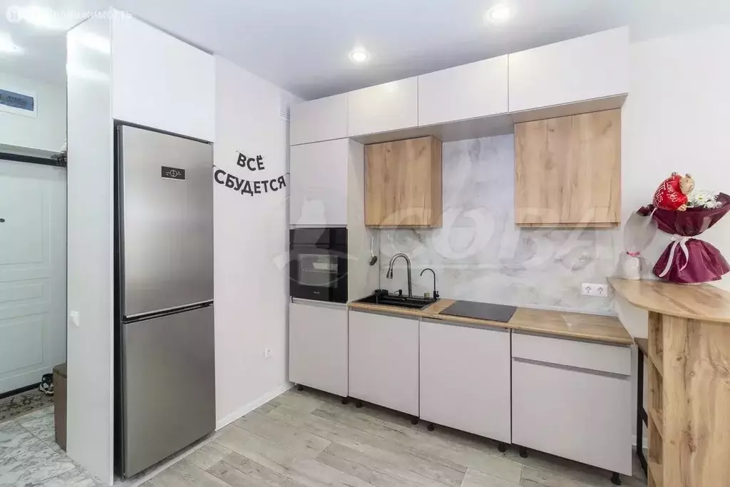 1-комнатная квартира: Тюмень, микрорайон Зарека, улица Лермонтова, 8А ... - Фото 2