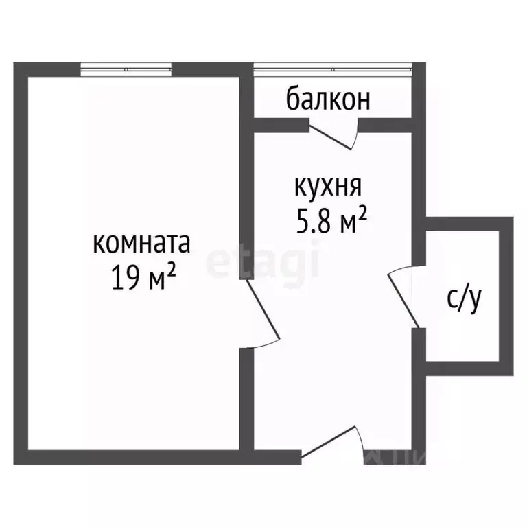 1-к кв. Воронежская область, Воронеж ул. Маршала Жукова, 22 (35.5 м) - Фото 2