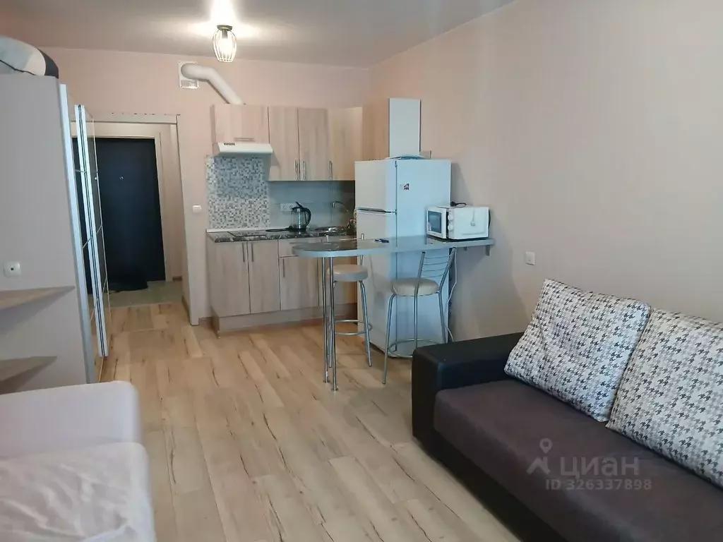 Студия Санкт-Петербург пос. Парголово, Заречная ул., 10 (32.0 м) - Фото 1