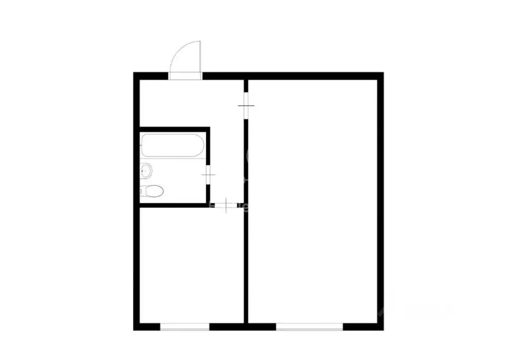 1-комнатная квартира: Москва, улица Молодцова, 5 (32.8 м) - Фото 1