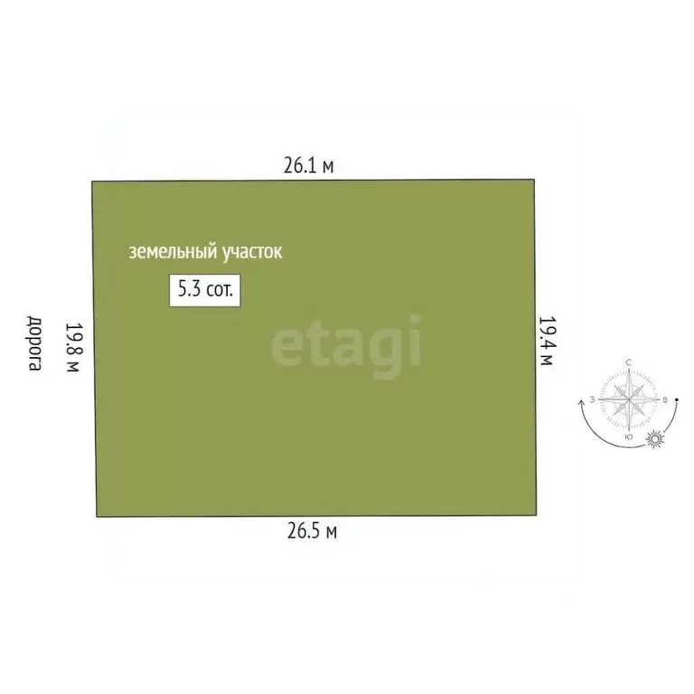 Участок в Ростовская область, Аксайский район, Большелогское с/пос, ... - Фото 2