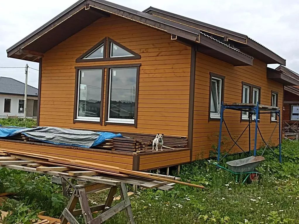 Дом в Ленинградская область, Ломоносовский район, Виллозское городское ... - Фото 1