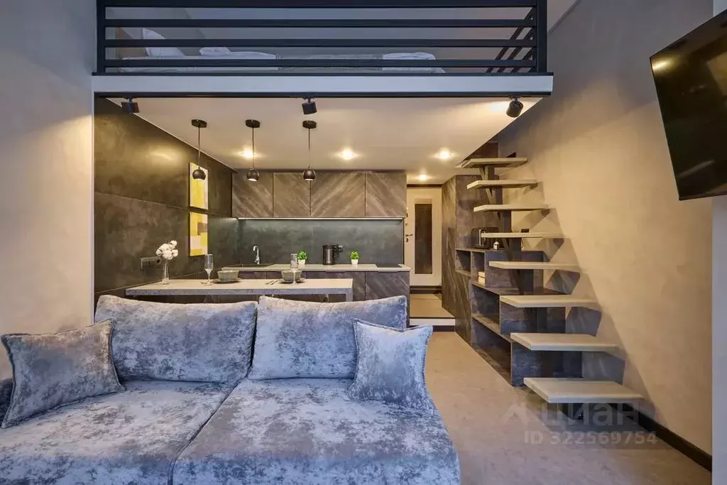 Студия Москва 1-й Нагатинский проезд, 11к1 (24.0 м) - Фото 2