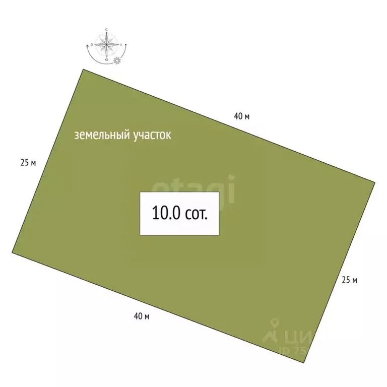 Участок в Алтайский край, Алтайский район, Айский сельсовет, с. Ая  ... - Фото 2