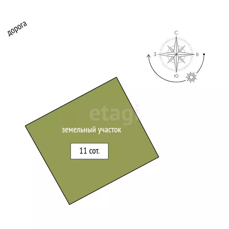 Дом в посёлок Увельский, Набережная улица (119.8 м) - Фото 1