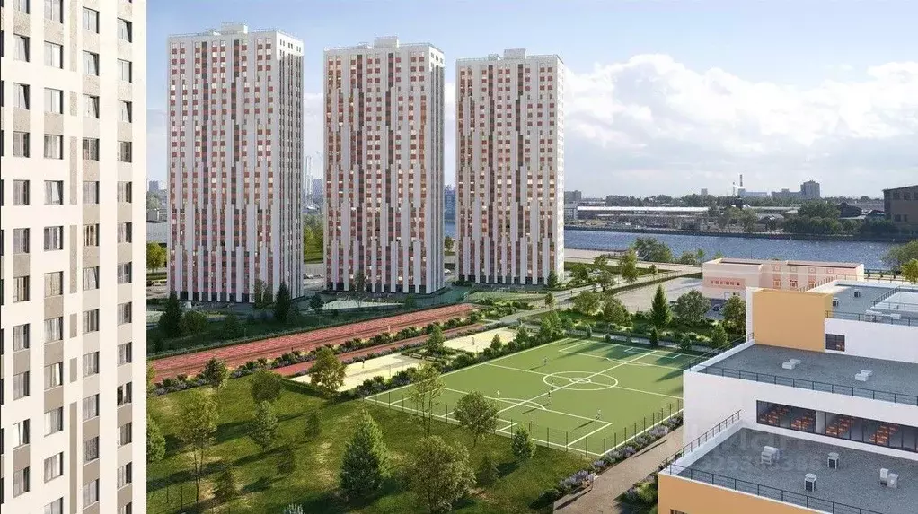 Помещение свободного назначения в Санкт-Петербург Октябрьская наб., ... - Фото 2