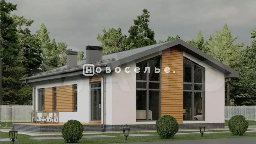 Дом 93 м на участке 11 сот. - Фото 1
