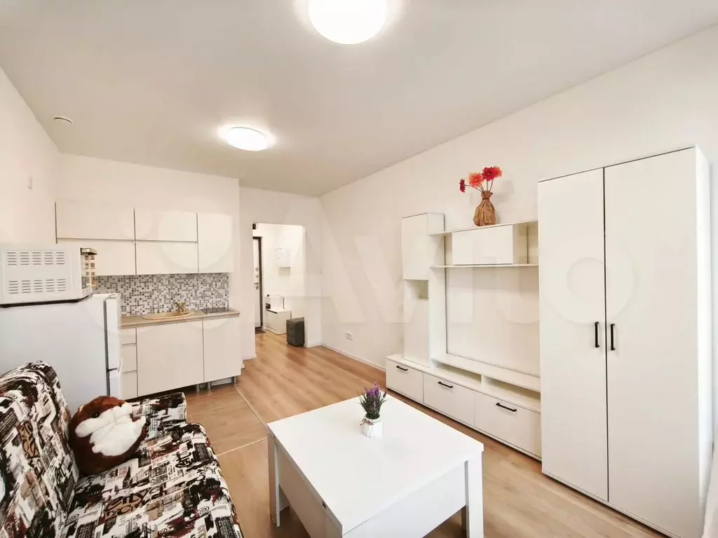 Квартира-студия, 21,1 м, 15/24 эт. - Фото 1