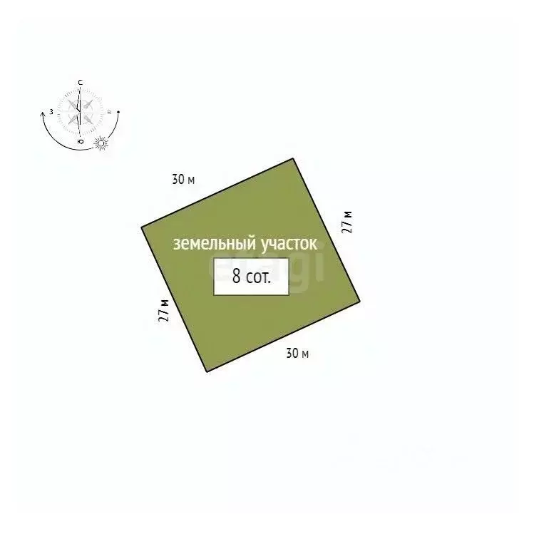 Участок в Красноярский край, Сосновоборский муниципальный округ, с. ... - Фото 2