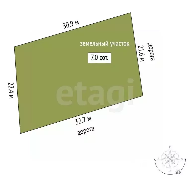 Участок в Тюменская область, Тобольск Вымпел садоводческое ... - Фото 2