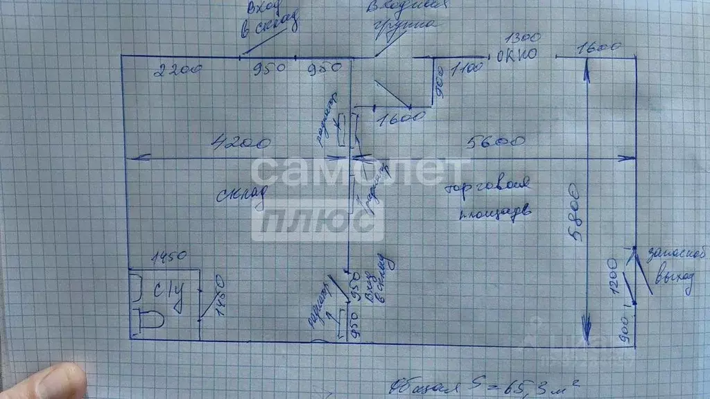 Торговая площадь в Челябинская область, Сосновский муниципальный ... - Фото 2