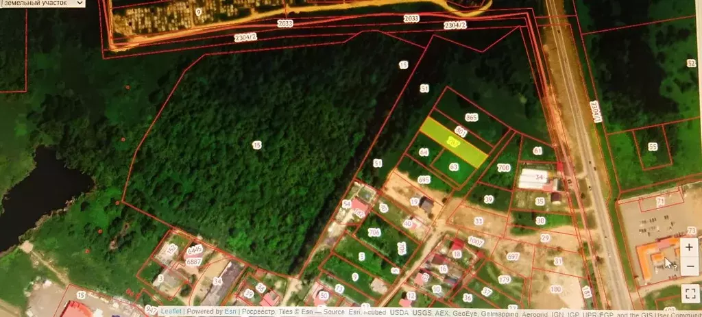 Участок в Смоленская область, Смоленск пос. Миловидово,  (15.0 сот.) - Фото 1