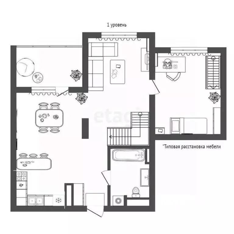 3-к кв. Тюменская область, Тюменский муниципальный округ, с. Ембаево ... - Фото 2