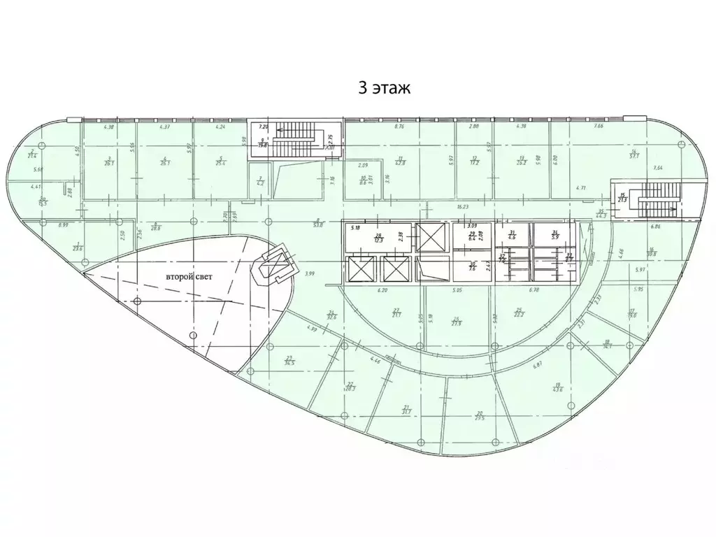Офис в Москва Ленинградский просп., 39А (839 м) - Фото 2