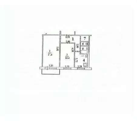 2-к кв. Липецкая область, Липецк ул. Вермишева, 22 (43.9 м) - Фото 1