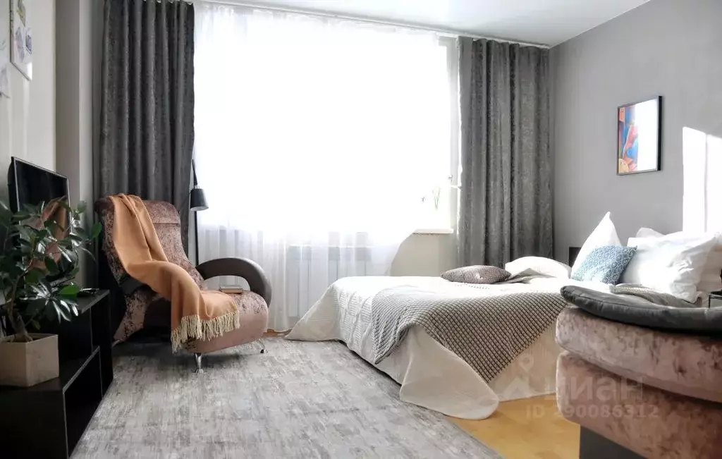 1-к кв. Нижегородская область, Нижний Новгород ул. Тимирязева, 3к2 ... - Фото 2