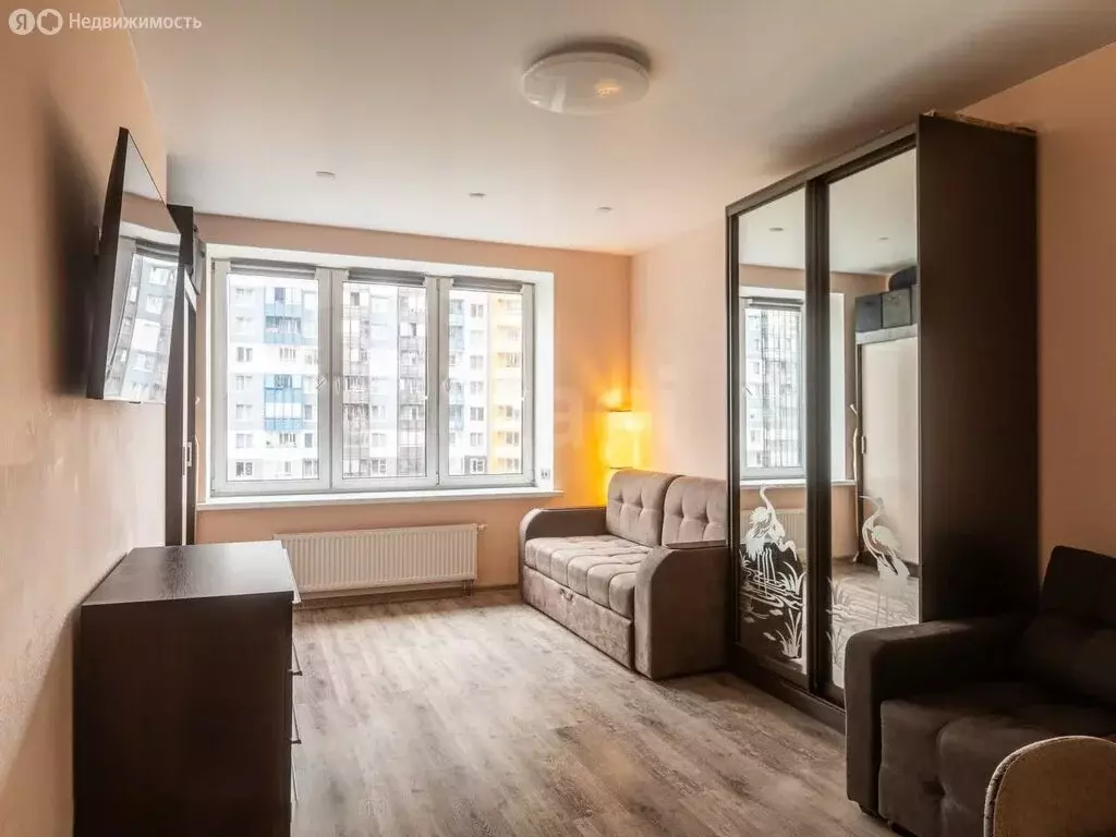 1-комнатная квартира: Санкт-Петербург, Комендантский проспект, 60к1 ... - Фото 1