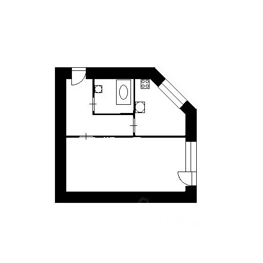 1-к кв. Санкт-Петербург Ульяны Громовой пер., 6 (32.7 м) - Фото 1