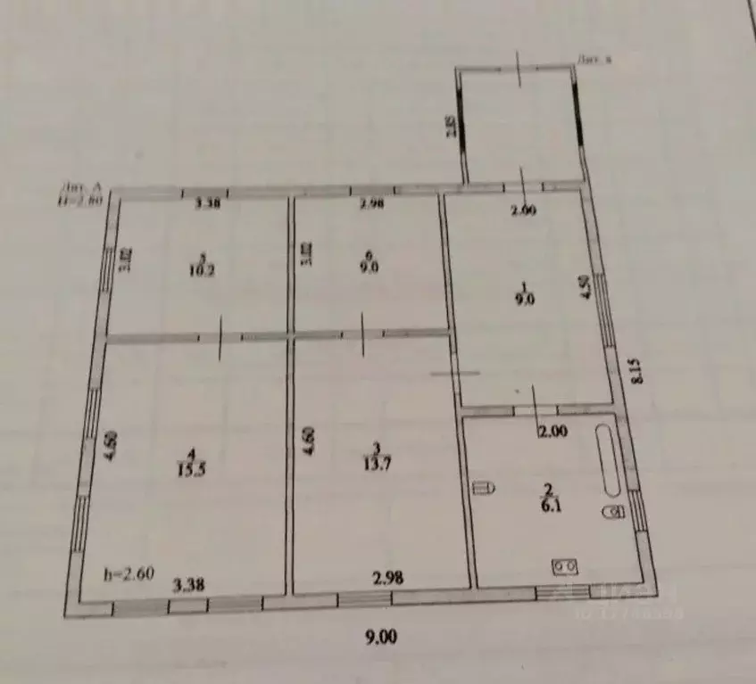 Дом в Волгоградская область, Фролово ул. Островского, 54 (65 м) - Фото 2