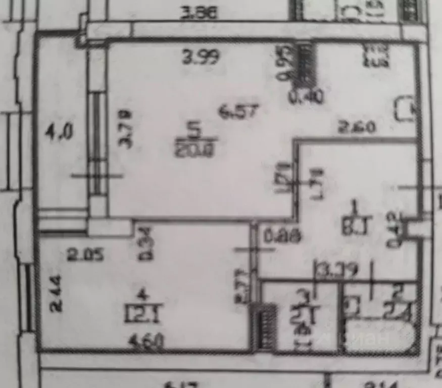 1-к кв. Санкт-Петербург Московский просп., 73к5 (44.7 м) - Фото 2