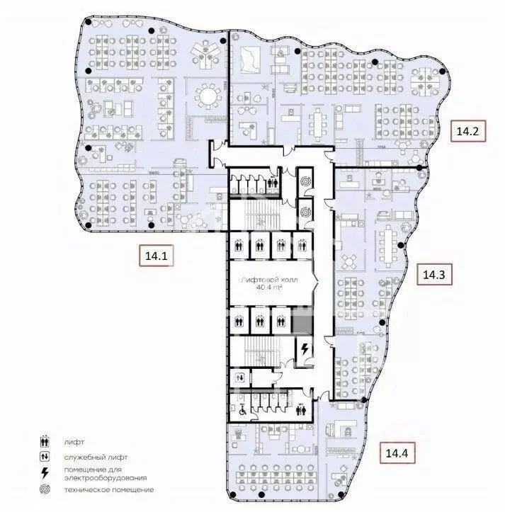 Офис в Москва Бауманская ул., 11С7 (1150 м) - Фото 1