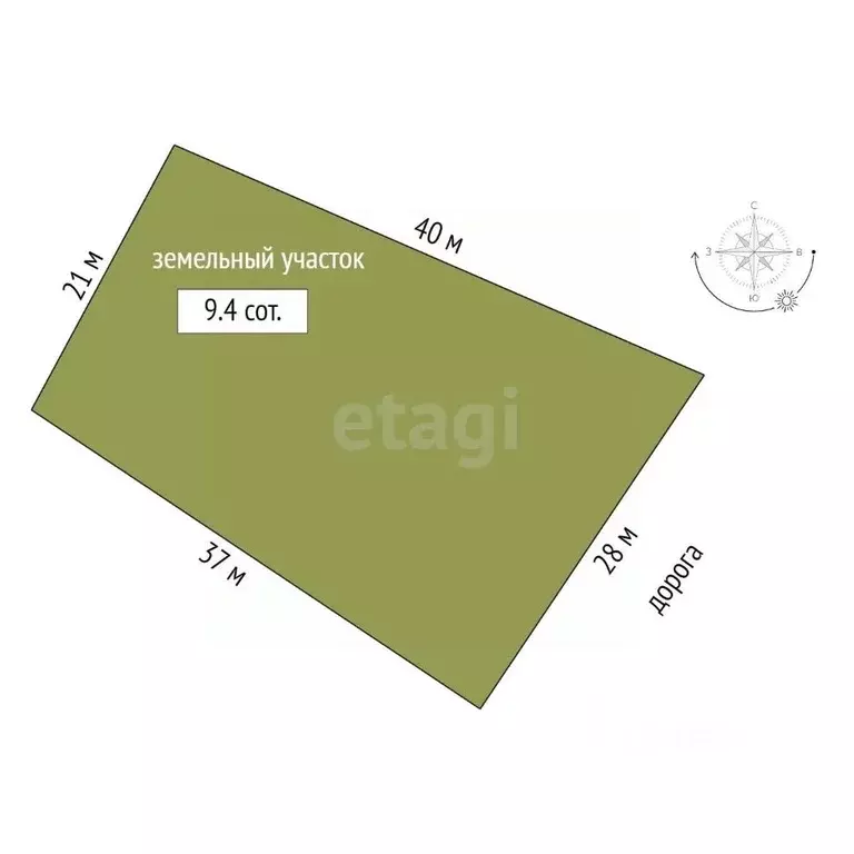 Участок в Тюменская область, Тюменский муниципальный округ, с. ... - Фото 1