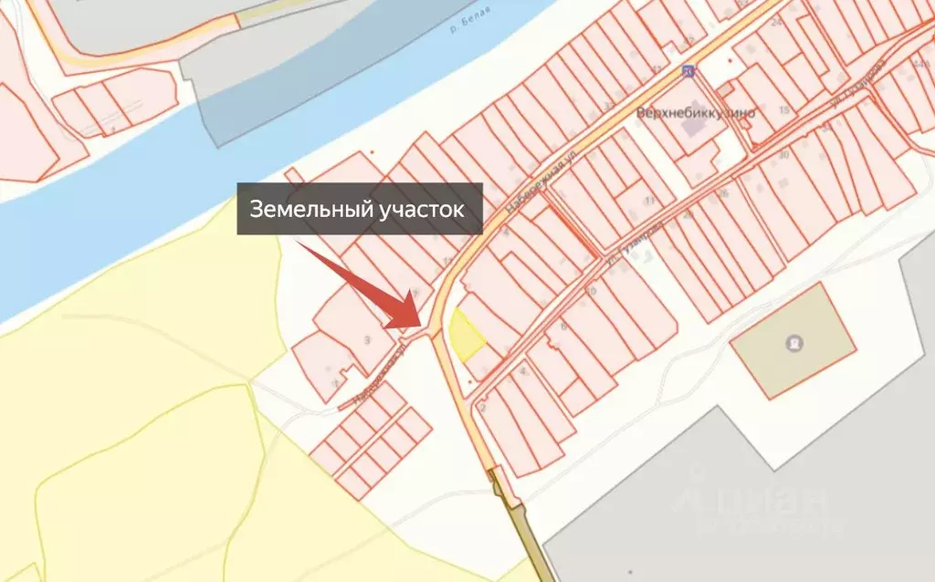 Участок в Башкортостан, Кугарчинский район, Нижнебиккузинский ... - Фото 2