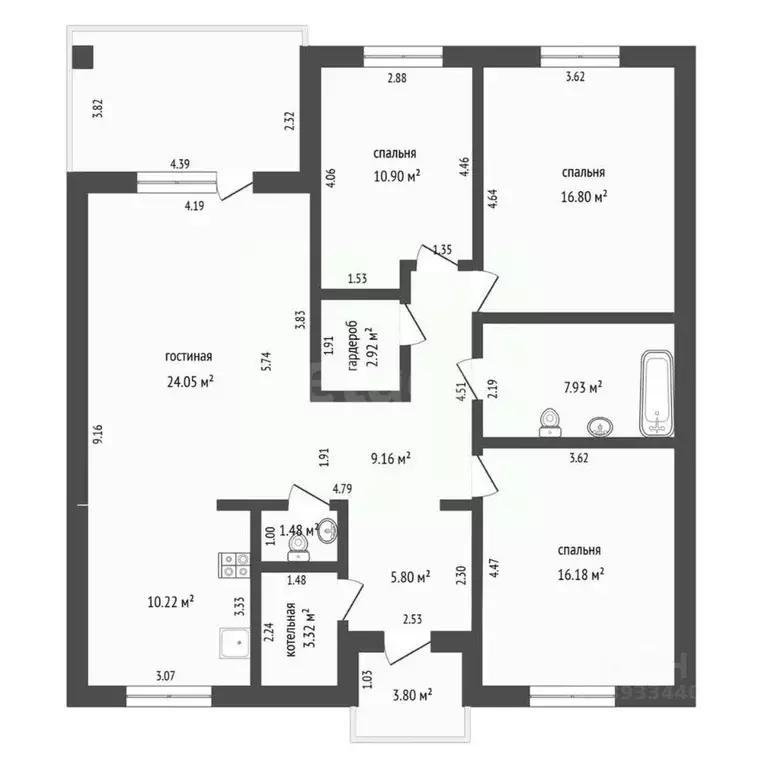 Дом в Тюменская область, Тюменский район, Априори кп  (140 м) - Фото 1