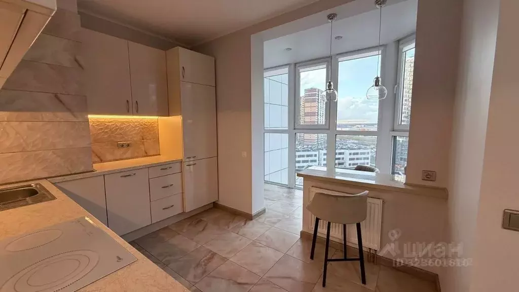 1-к кв. Санкт-Петербург ул. Русановская, 19к2 (48.6 м) - Фото 1