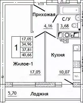 1-к кв. Смоленская область, Смоленский муниципальный округ, д. ... - Фото 0
