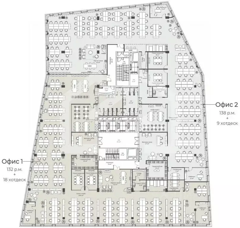 Помещение свободного назначения в Москва Нахимовский просп., 58 (2000 ... - Фото 2