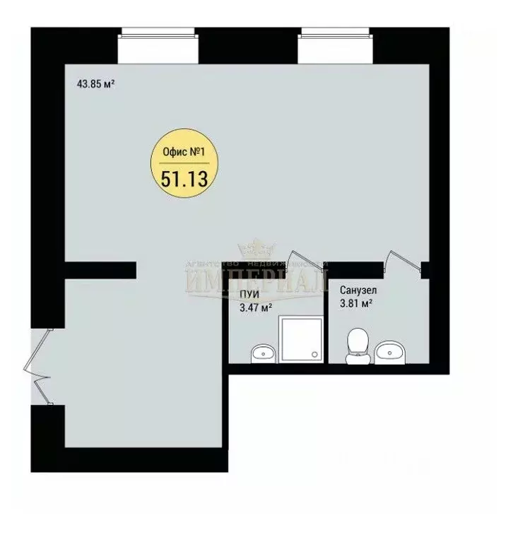 Помещение свободного назначения в Марий Эл, Медведево городское ... - Фото 1