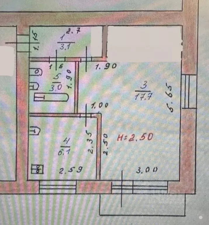 1-к кв. Татарстан, Казань Военный городок-32 тер., 173 (30.0 м) - Фото 1