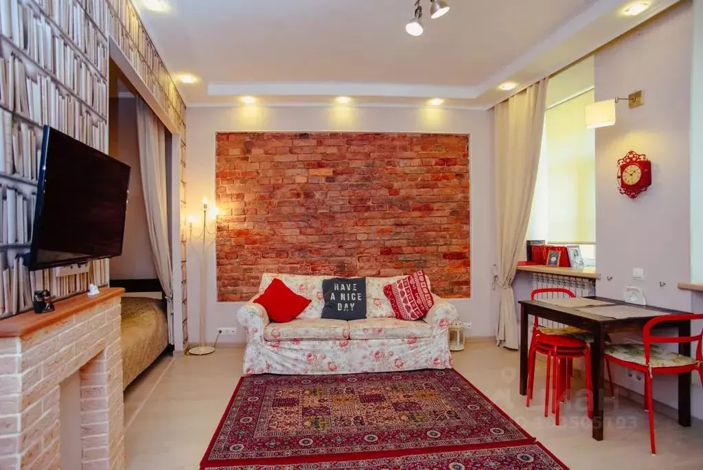 Студия Санкт-Петербург ул. Пестеля, 5 (27.0 м) - Фото 1