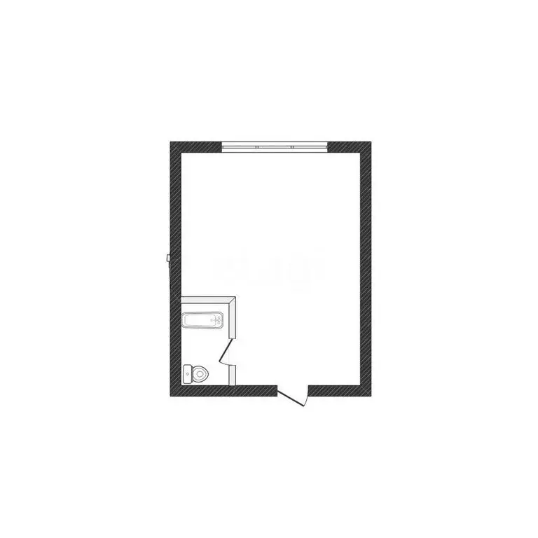 1к в -комнатной квартире (17 м) - Фото 1