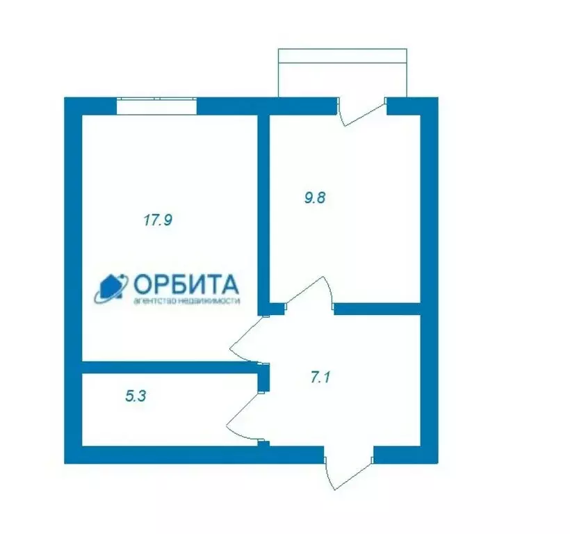 1-комнатная квартира: Тюмень, улица Московский Тракт, 87 (41.6 м) - Фото 1