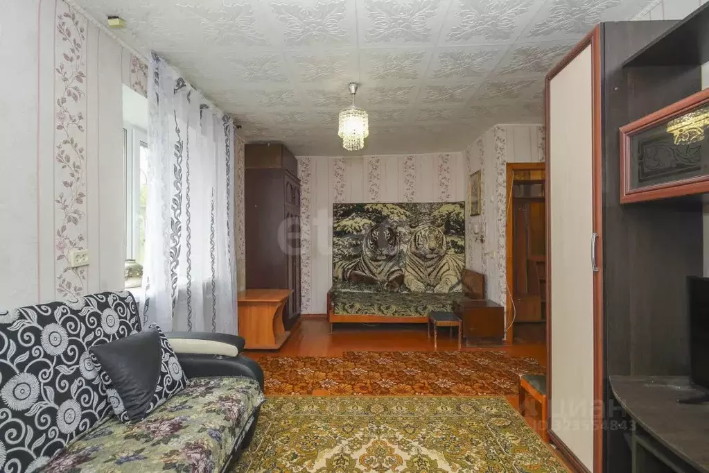 1-к кв. Омская область, Омск Городок Нефтяников мкр, ул. Тварковского, ... - Фото 1