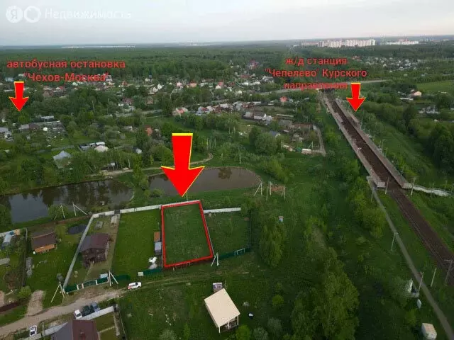 Участок в Московская область, муниципальный округ Чехов, деревня ... - Фото 2