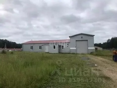 Склад в Калужская область, Юхновский район, Беляево с/пос, д. Беляево ... - Фото 1