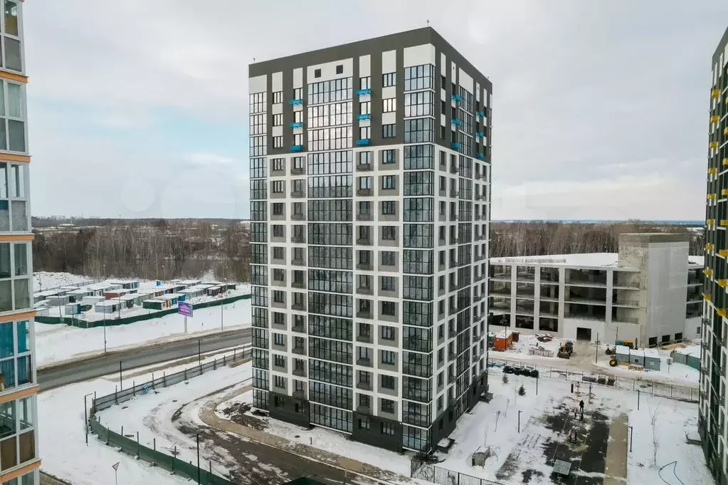 2-к. квартира, 53,8 м, 2/15 эт. - Фото 1