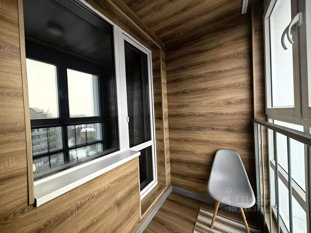 1-к кв. Омская область, Омск бул. М.М. Кузьмина, 13 (41.0 м) - Фото 2