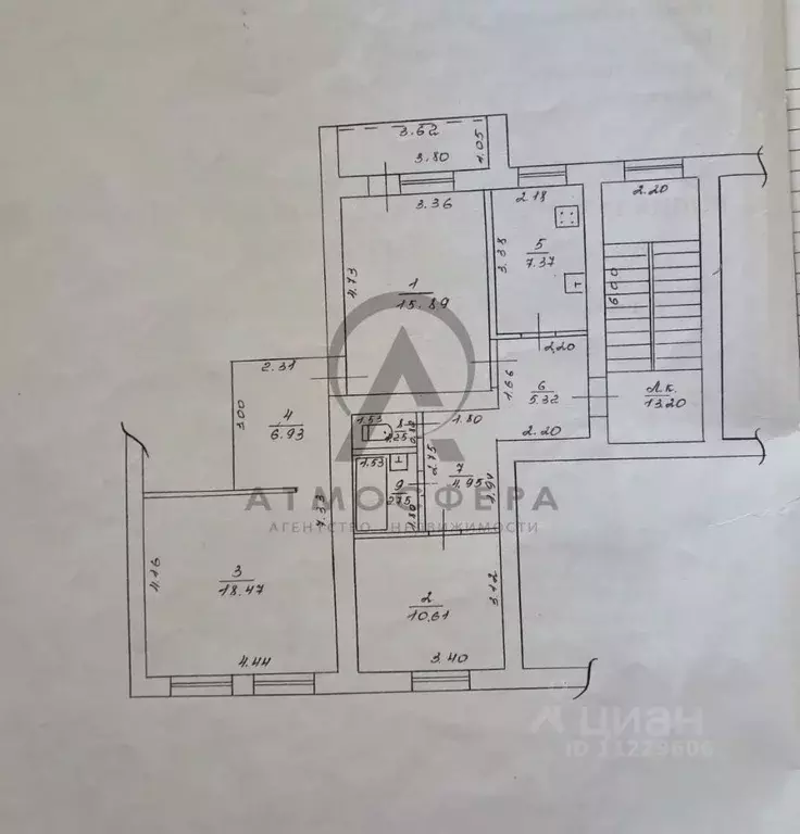 3-к кв. Краснодарский край, Апшеронск ул. Ворошилова (73.5 м) - Фото 2