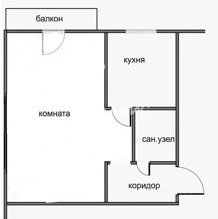 1-к кв. Москва ул. Юннатов, 14А (31.3 м) - Фото 2